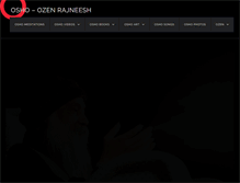 Tablet Screenshot of oshorajneesh.com